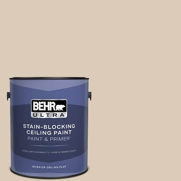 1 gal. #ICC-22 Haze Ceiling Flat Interior Paint and Primer
