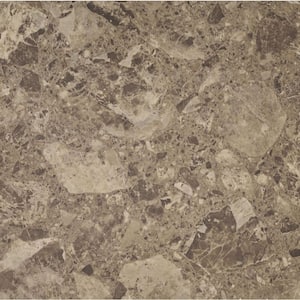 Nexus Emporador Mineral Speckle Marble 12 in. W x 12 in. L Adhesive Vinyl Floor Tile Flooring- (20 Tiles/20 sq. ft.)