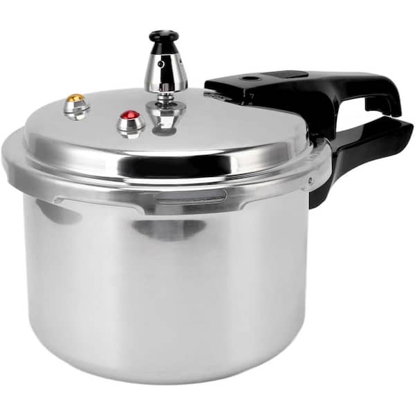 3 qt. Mini Aluminum Alloy Pressure Cooker with Magnetic Bottom for Induction Cookers and Gas Stoves