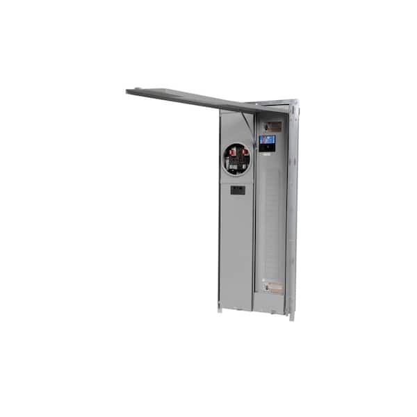 Eaton 200 Amp 120-Volt/240-Volt 20-Space 40-Circuit EUSERC BR Type Main Breaker Meter Breaker Flush, SR
