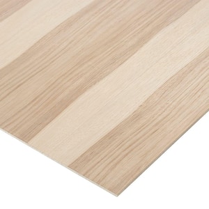 1/4 in. x 2 ft. x 4 ft. PureBond Hickory Plywood Project Panel (Free Custom Cut Available)