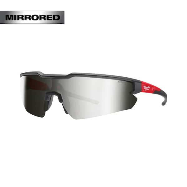 Milwaukee Safety Glasses with Mirror Anti Scratch Lenses 48 73 2019