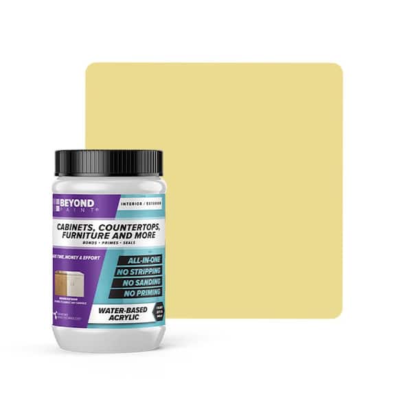 1 qt. Buttercream Cabinets, Countertops, Furniture and More Multi-Surface All-in-One Interior/Exterior Refinishing Paint