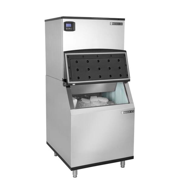 Teamson Kids 250 lbs. Freestanding Self-Contained Ice Maker in Stainless  Steel MIM250R - The Home Depot