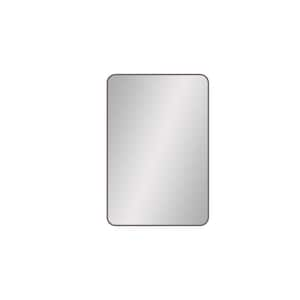 24 in. W x 36 in. H Rectangular Framed Wall Bathroom Vanity Mirror in Oil Rubbed Bronze