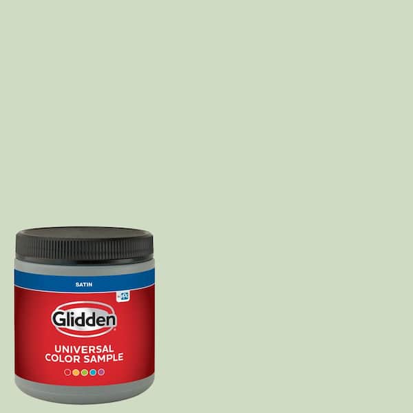Glidden 8 oz. PPG1121-3 Pale Moss Green Satin Interior Paint Sample