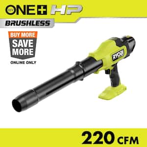 ONE+ HP 18V Brushless Cordless 220 CFM 140 MPH Compact Leaf Blower (Tool-Only)