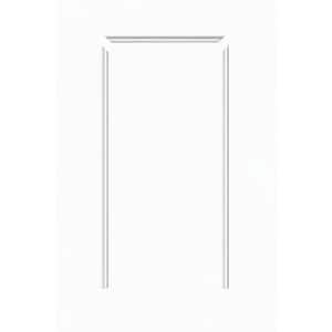 WM356 11/16 in. D 2-1/4 in. W 84 in. L Prefinished Finger Jointed Wood Door Casing Moulding Set