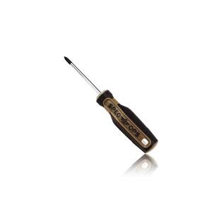 #1 x 4 in. Phillips Screwdriver, Magnetic Tip, Cr-Mo Steel Shaft