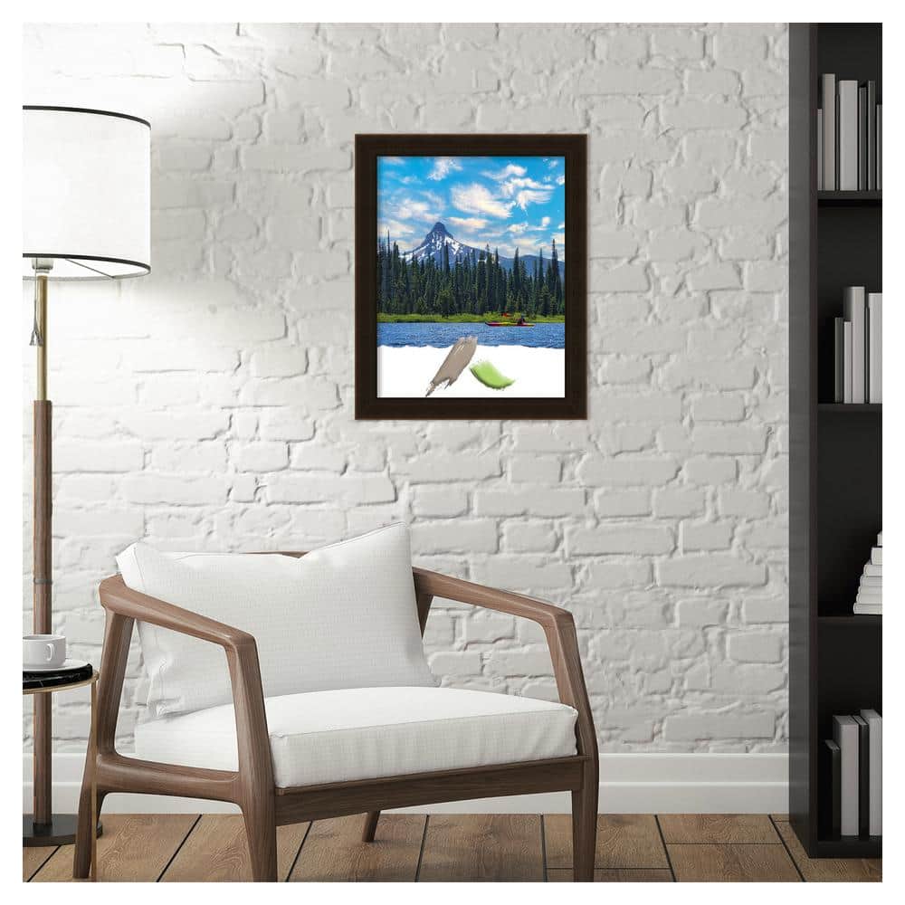 Espresso Brown 11x14 Wood Wall Picture Frame