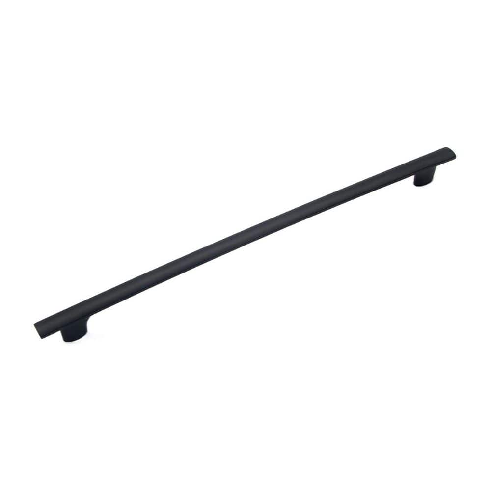 Swell Collection Bar Pull - 12 in. Center to Center Matte Black Bar Cabinet Pull price history on PriceWatchPro
