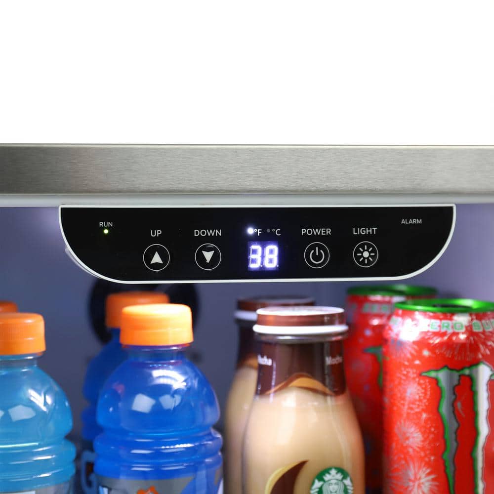 Avanti 2.9 Cu. Ft. Stainless Steel Undercounter Refrigerator