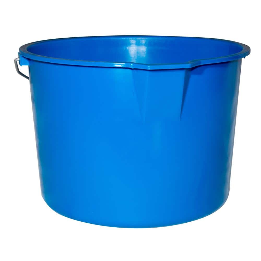 2-1/2-Qt. Blue Pail with Handle 0255030 - The Home Depot