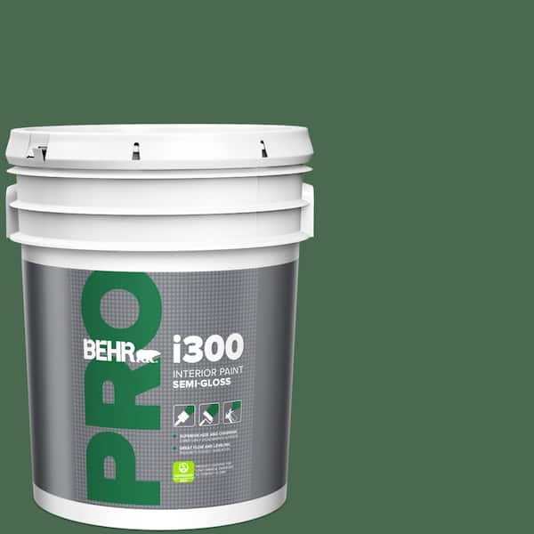 BEHR PRO 5 gal. #460D-7 Sabal Palm Semi-Gloss Interior Paint