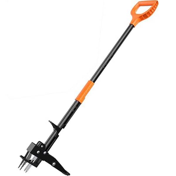 Misopily 42 in. Weeder Stand Up Hand Tool with Upgraded Iron Claw D-Handle Easy Weed Eject Root Removal Design