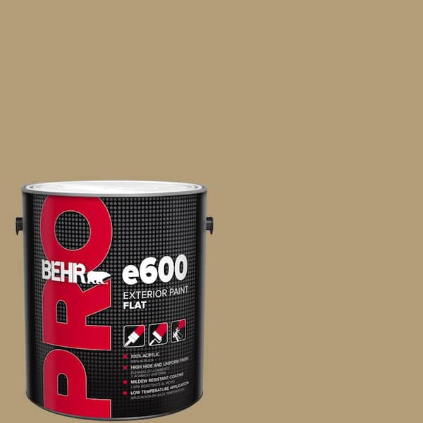 BEHR PRO 1 gal. #S320-5 Ginger Tea Flat Exterior Paint