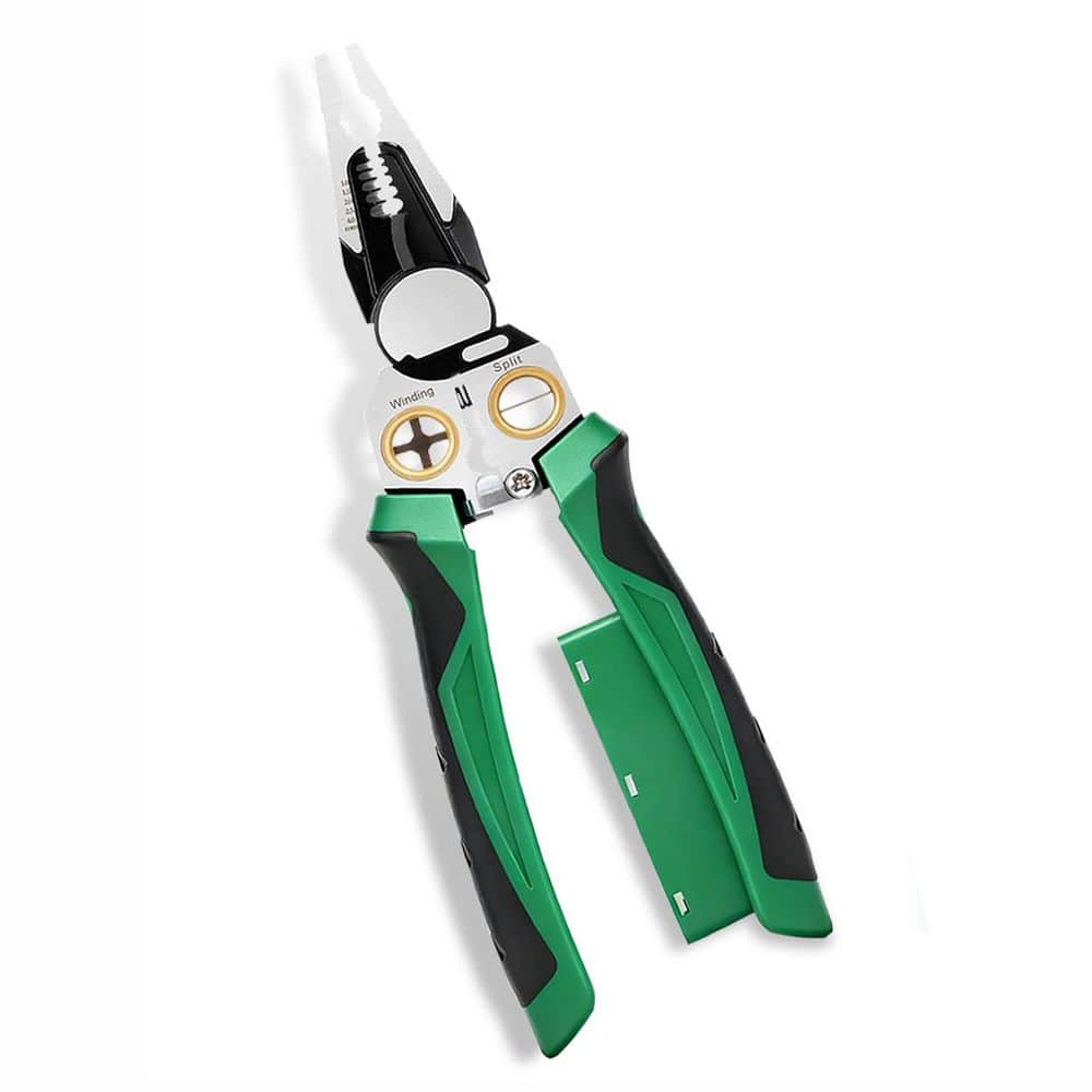 8 in 1 Wire Stripper with Voltage Tester for Electricians, Cutting Stripping Crimping Dual Alarm Detector Tool price history on PriceWatchPro