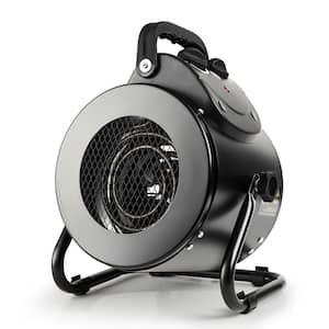 10 in. W x 7.8 in. D x 13.7 in. H Steel Greenhouse Electric Heater Fan