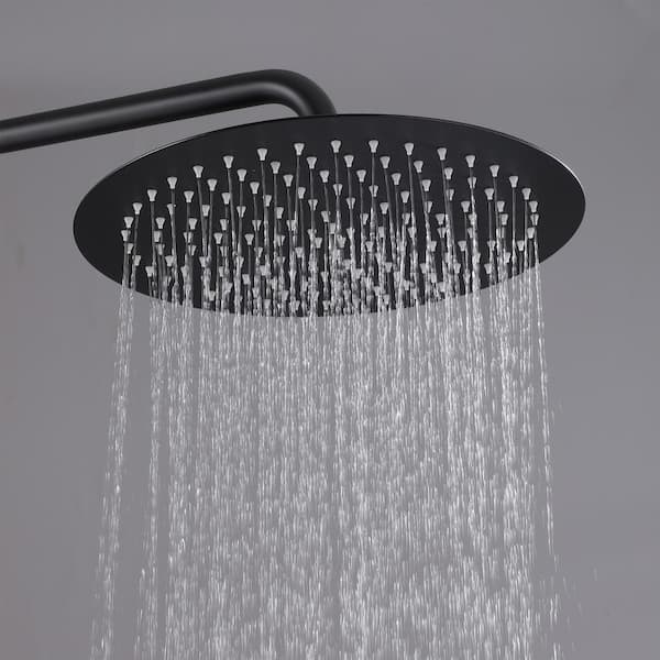 HEATGENE Rain Fixed Free Standing Outdoor Shower