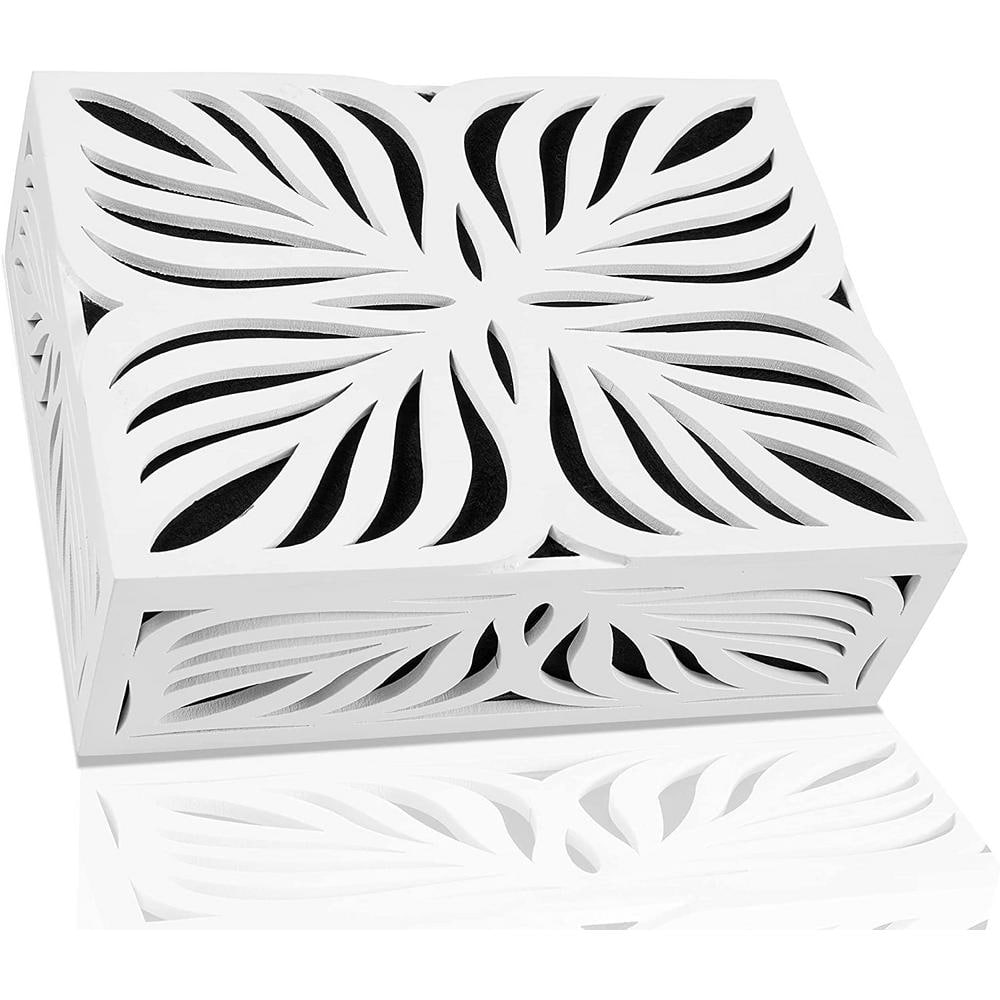 Newhouse Hardware Wooden Doorbell Chime Cover, Tropical Design