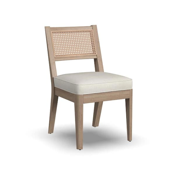 Brentwood Oak Cane Back Armless Chair 5580-80 - The Home Depot