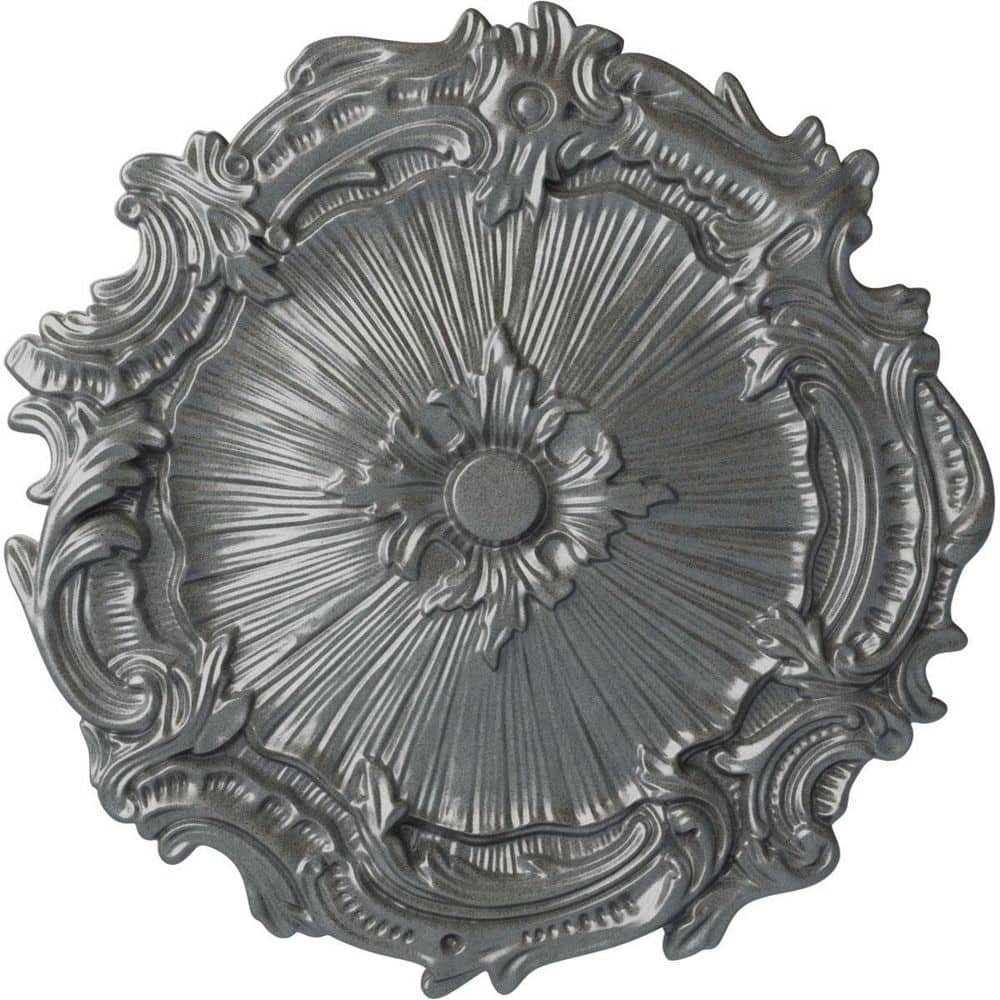 16-3/4 in. x 1-3/8 in. Plymouth Urethane Ceiling Medallion (Fits Canopies upto 1-5/8 in.), Platinum price history on PriceWatchPro