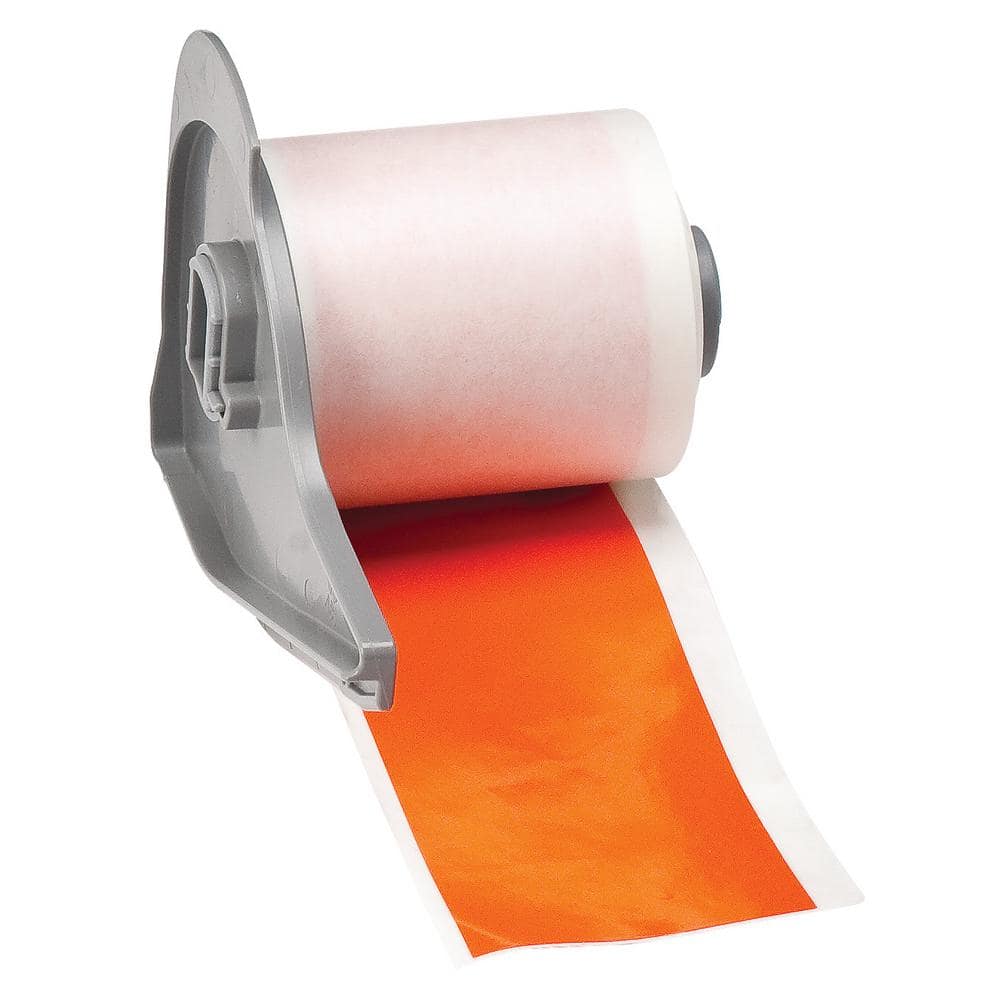 Brady All-Weather Vinyl Labels 2 in. W x 50 ft. L Orange M710; BMP71