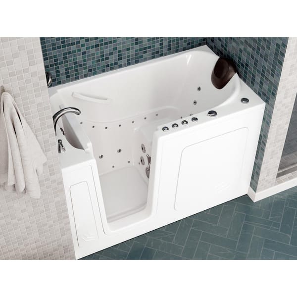 White Steel Bathtub Caddy 13.5-in-W x 4.5-in-D x 22-in-H at