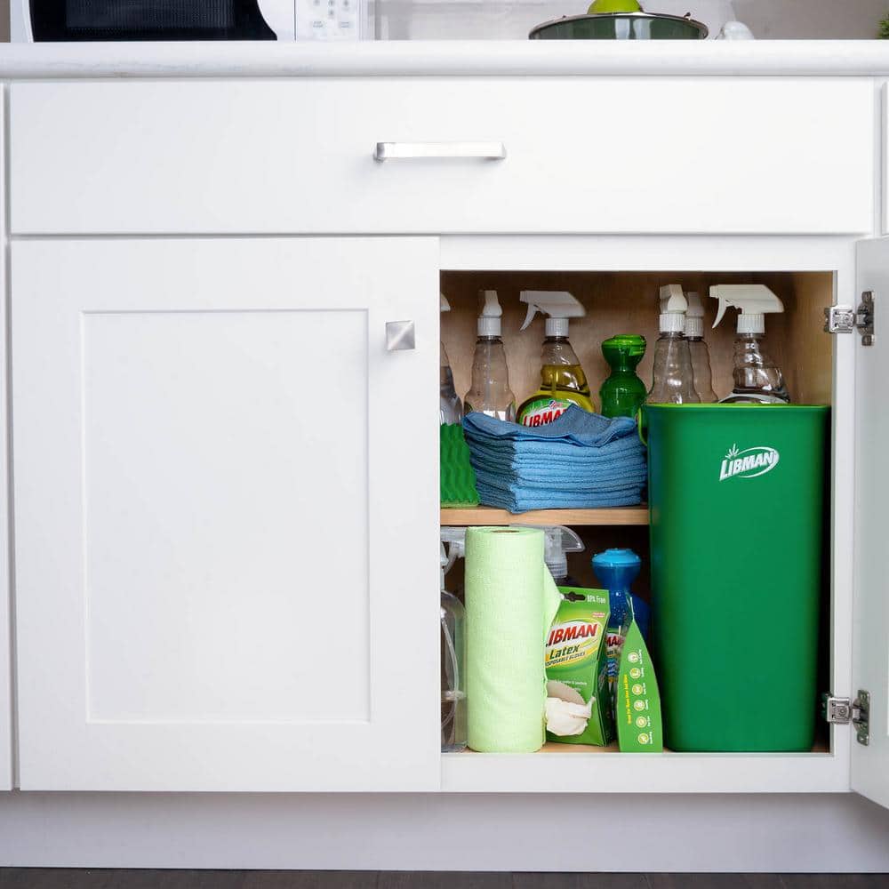 Libman Green Microfiber Mop with Dual Chamber Bucket System