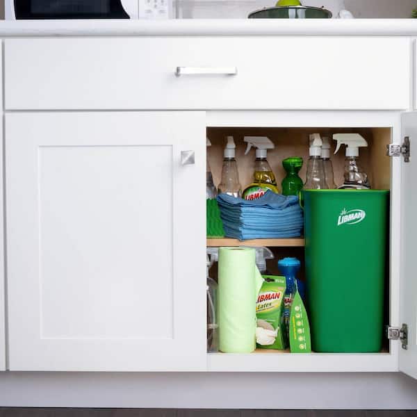 Libman - Rinse 'N Wring Microfiber Flat Mop and Bucket System with Extra Refill Pad