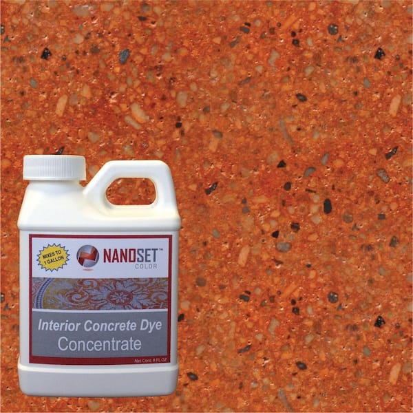 NanoSet Color 32-oz. Fire Opal Interior Concrete Dye Stain Concentrate
