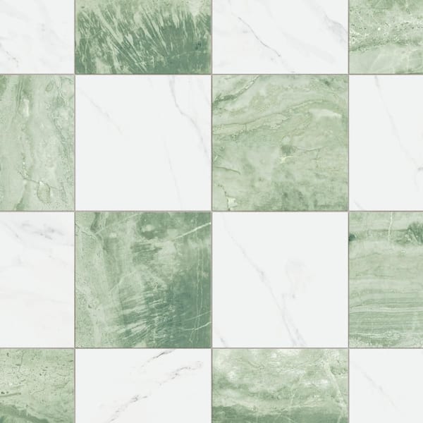 Marbilia Chess Jungle 17 in. x 17 in. Porcelain Floor and Wall Tile (14.77 sq. ft. /Case)