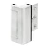 Prime-Line Door Reinforcement Lock, 3 in. Stop, Aluminum Construction, Aluminum Finish U 11325