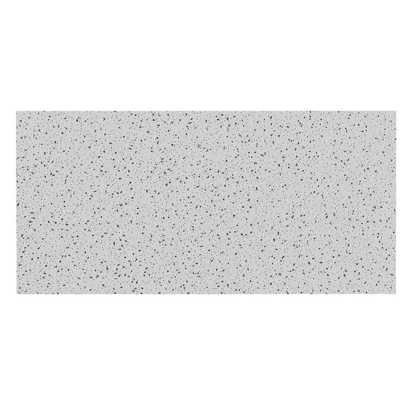 USG Ceilings 2 ft. x 4 ft. Radar Basic White Square Edge Lay-In Ceiling Tile,  carton of 8 (64 sq. ft) R2310