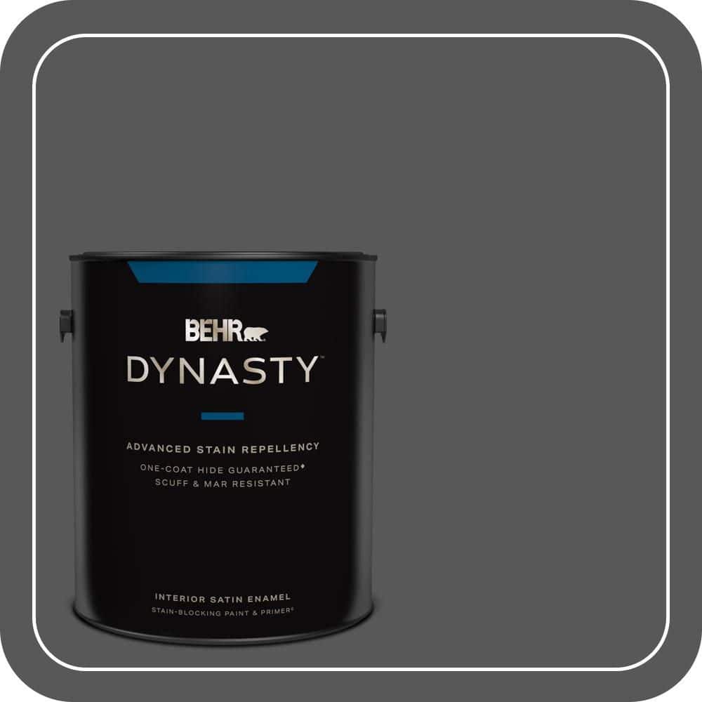 1 gal. #PPU24-22 Shadow Mountain Satin Enamel Interior Stain-Blocking Paint & Primer price history on PriceWatchPro