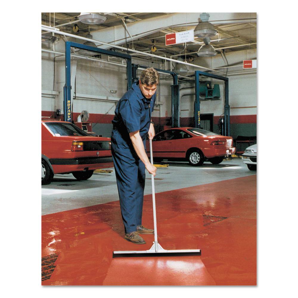 Heavy-Duty 22" Black Foam Rubber Squeegee with Steel Frame