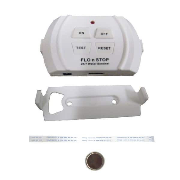 FLO-n-STOP 24/7 Water Sentinel Water and Leak Detector with Alarm and Automatic Water Shut Off when used with FLO n STOP system