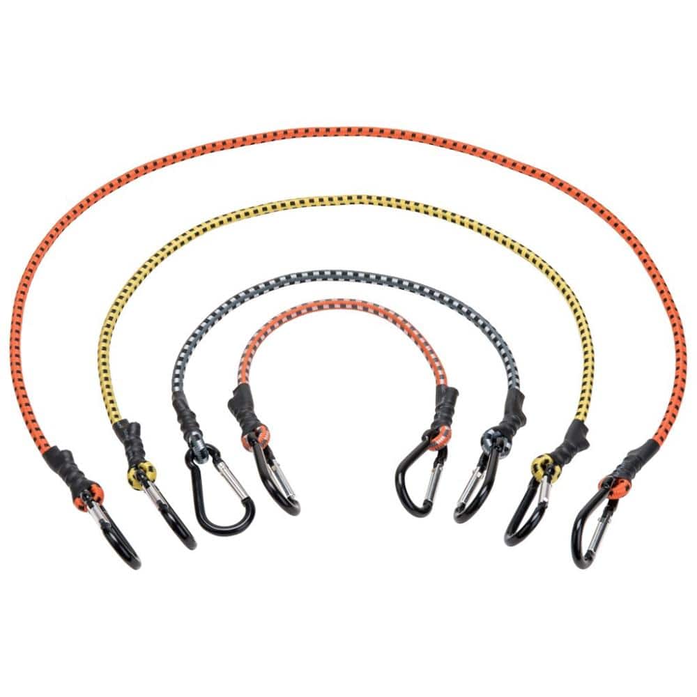 Keeper Assorted Sized Multi-Color Mini Bungee Cords with