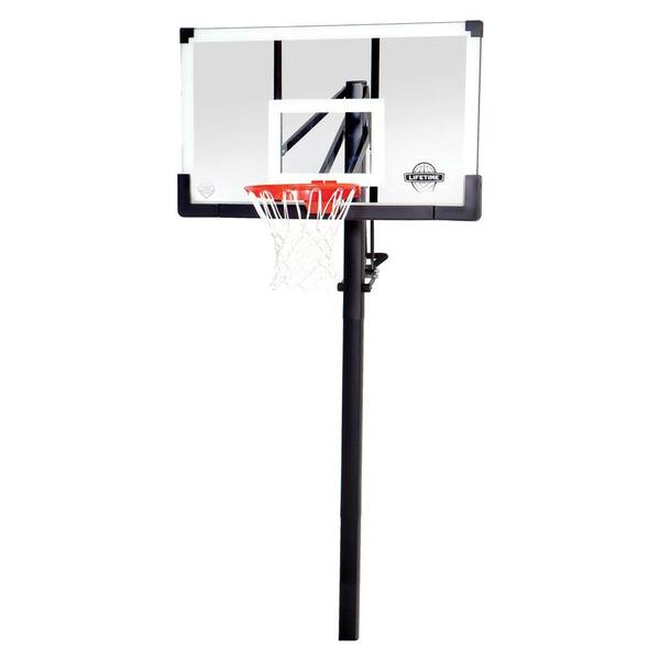 Lifetime 54 in. Competition In-Ground Basketball System