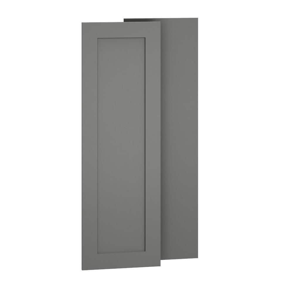 QuickShip Cottage 12 in. W x 0.75 in. D x 36 in. D Wall Decorative End Panel in Fossil price history on PriceWatchPro