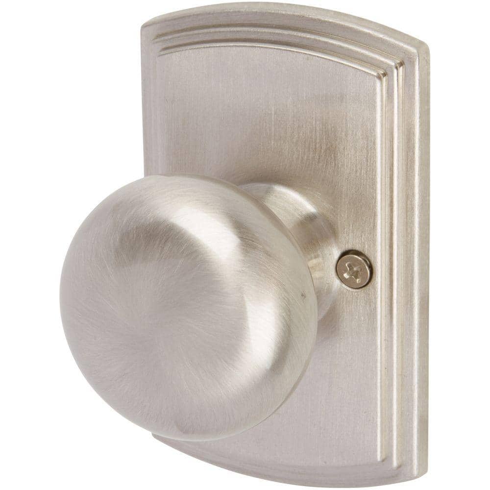 Italian Collection Santo Satin Nickel Dummy Door Knob