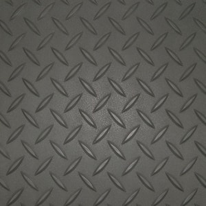 5 ft. x 20 ft. Charcoal Textured PVC Rollout Flooring