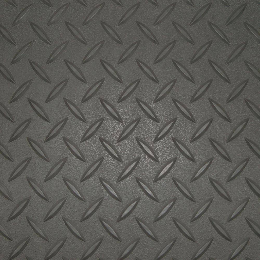 Reviews for 2 ft. x 2.5 ft. Charcoal Textured Vinyl Door Mat Pg 3