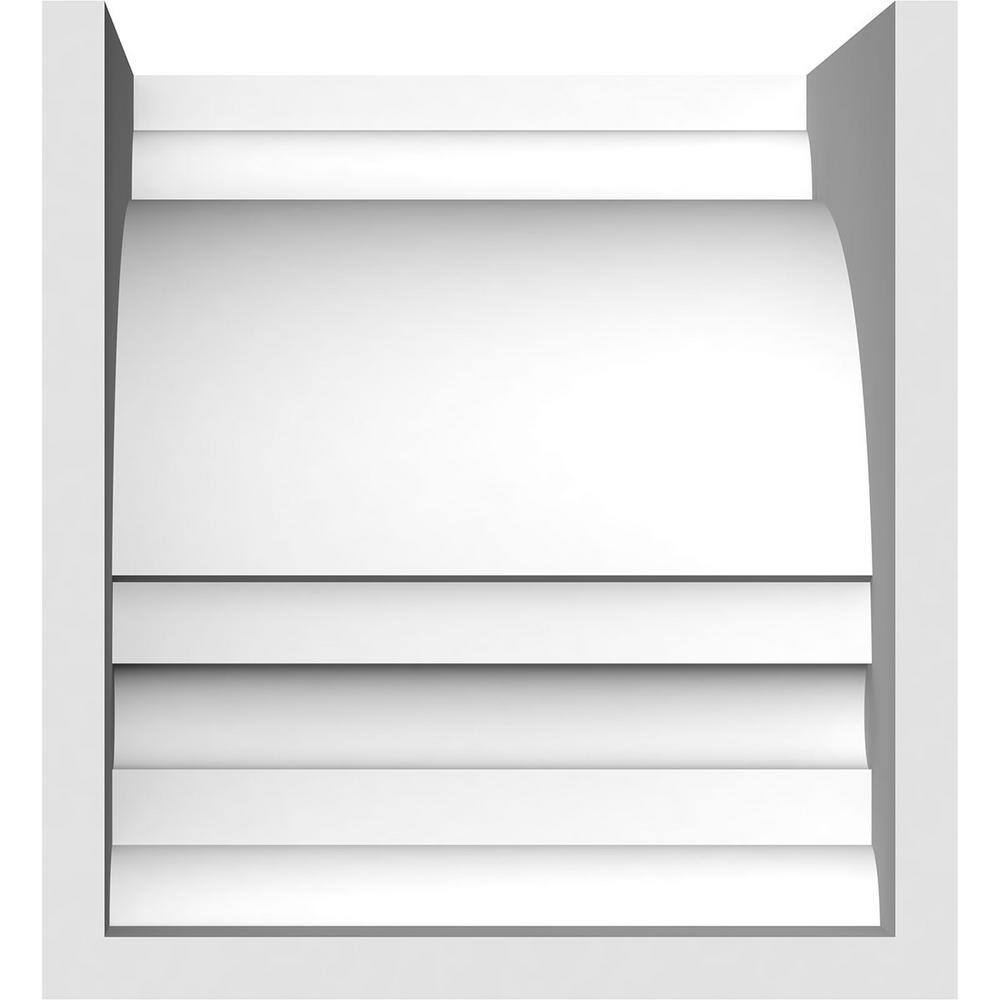 White Architectural Grade PVC Decorative Corbel 5"W x 6"D x 6"H