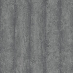 Flint Grey Wood Wallpaper Sample