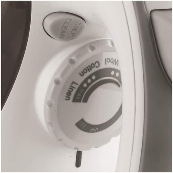 Brentwood Black Steam Iron with Retractable Cord 98594456M - The Home Depot