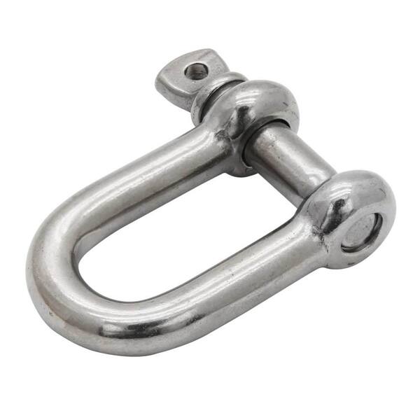 Extreme Max Silver Standard 3006.8351 BoatTector Stainless Steel Bolt-Type Chain Shackle-1/2 