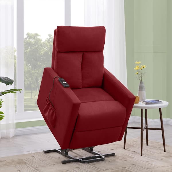 red power lift chair