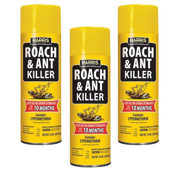 Harris 16 oz. Roach and Ant Killer (3-Pack)