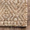 Natural nuLOOM Alanna Diamond Jute Runner Rug 2 6 x 8 Natural nuLOOM Alanna Diamond Jute Runner Rug 2 6 x 8